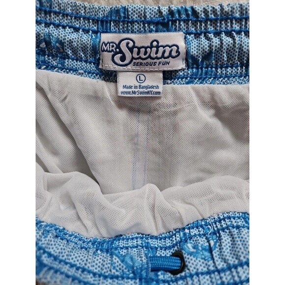 Mr Swim Swim Shorts Nautical Anchor Mens Sz Large - Picture 5 of 11